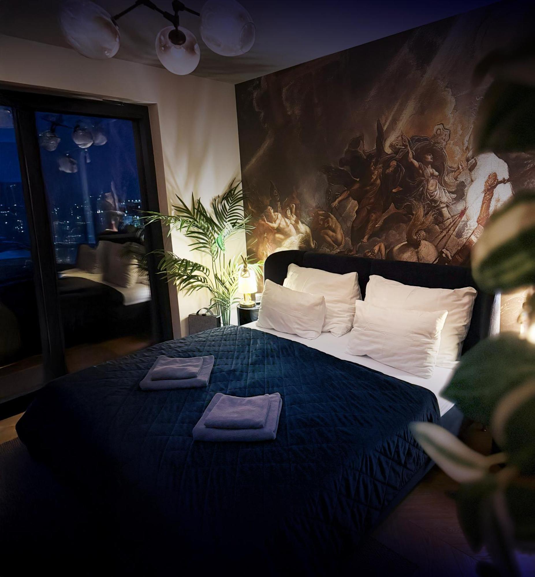 Skyline Elegance With Free Parking Bratislava Exterior foto